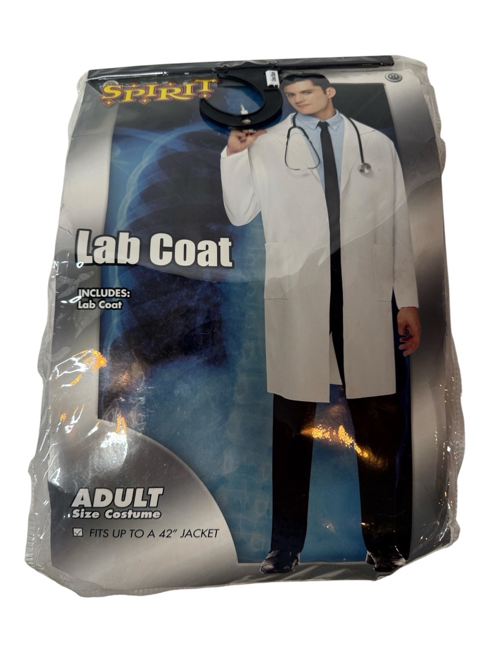 Spirit White Lab Coat for Men/Women And Accessories. Size up to 42”.